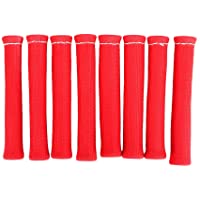 Yctze Protector de la bujía- 8 piezas 1600 para el carro del coche Grado Protector de la bujía Cargador de cable rojo…